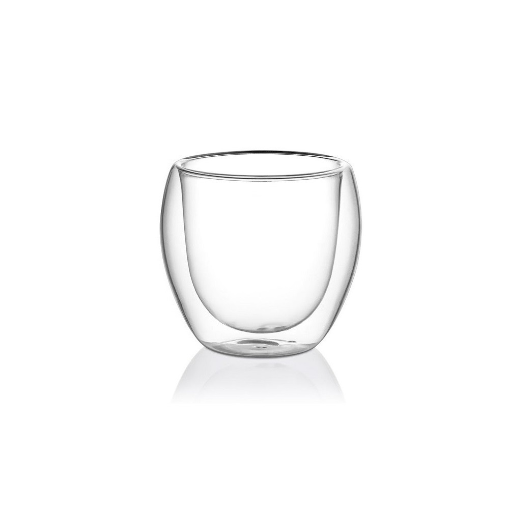 XM – DOUBLE WALL TUBE GLASS 240 ML