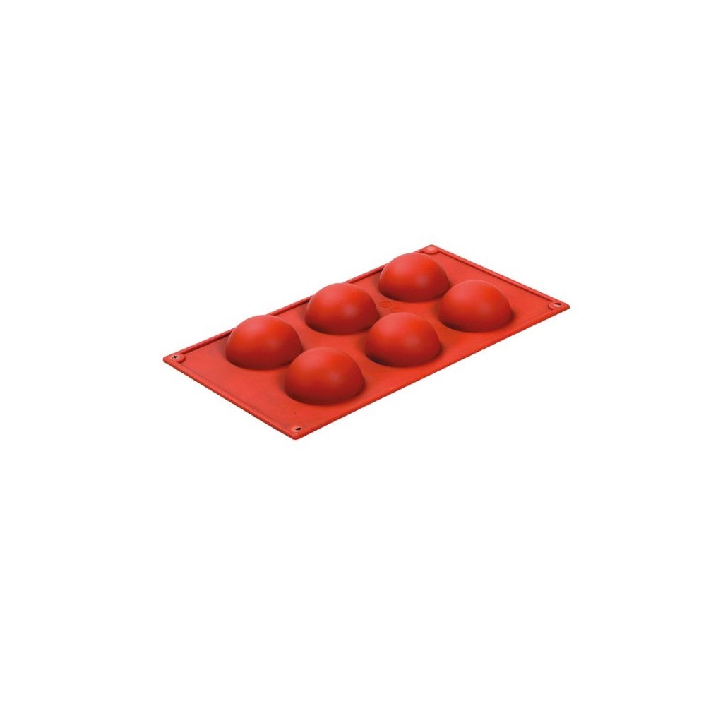 NOV – SILICONE BAKING MOLD ROUND 6 x 60 ML