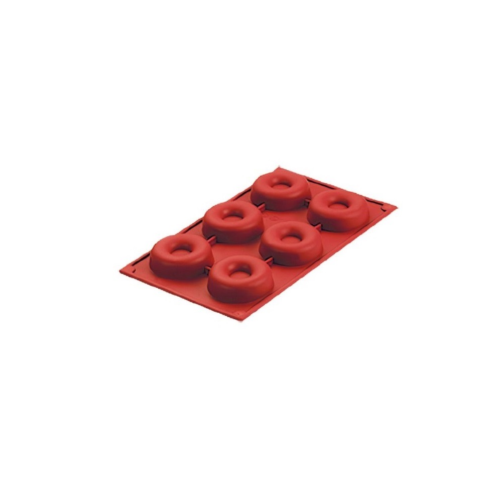 NOV – SILICONE BAKING MOLD ROUND 6 x 62 ML