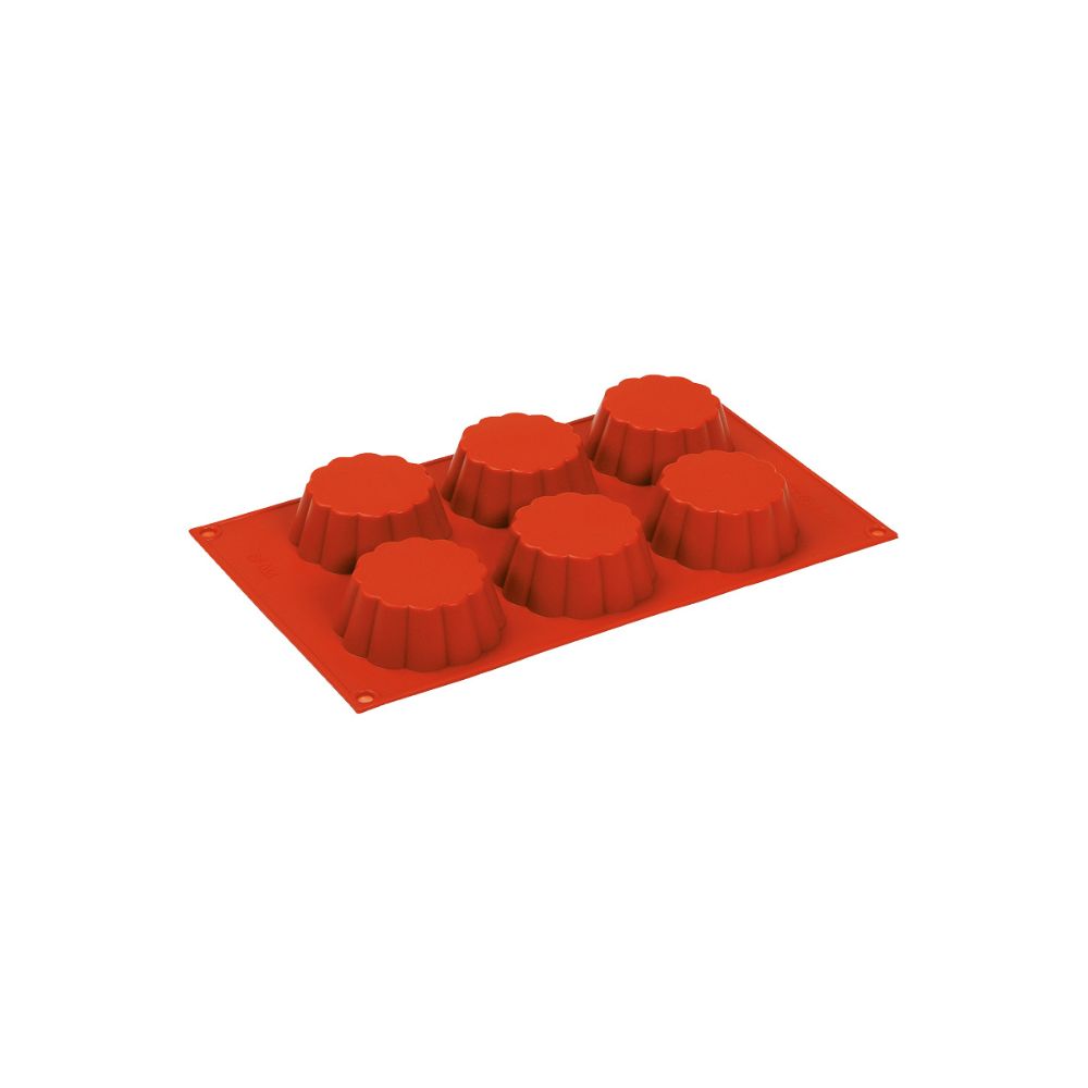 NOV – SILICONE BAKING MOLD CONES 6 x 110 ML