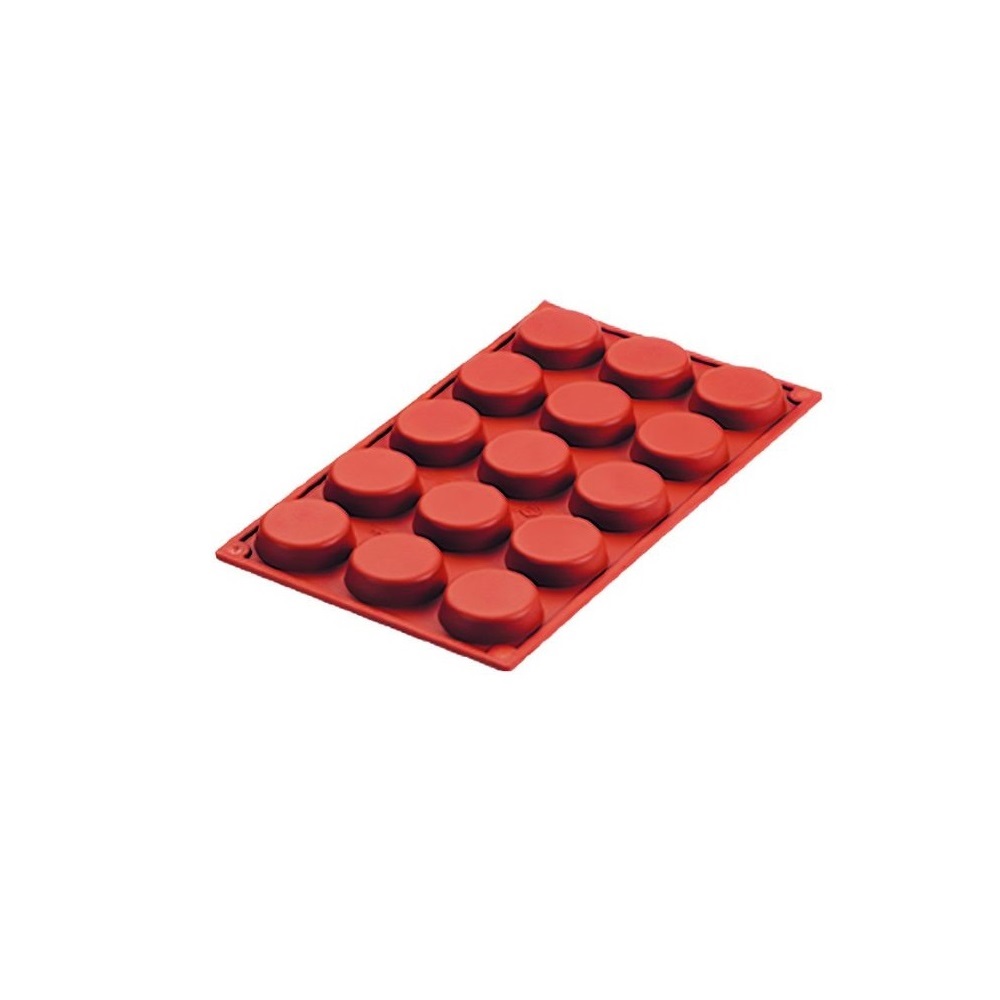 NOV – SILICONE BAKING MOLD ROUND 15 X 30 ML – Veni