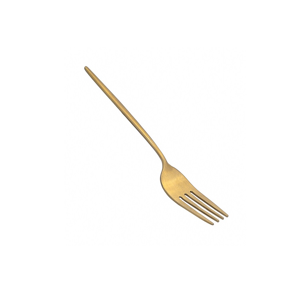 CNOV – RHODES 2 MM 18/0 PVD GOLD MATTE CAKE FORK