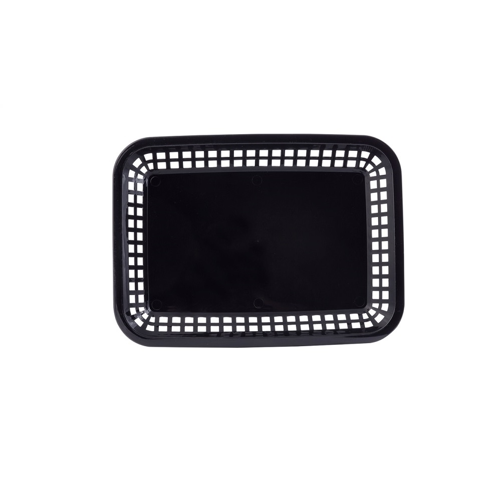 TC – GRANDE PLATTER BASKET PP 27 x 18.5 x 3.5 CM BLACK