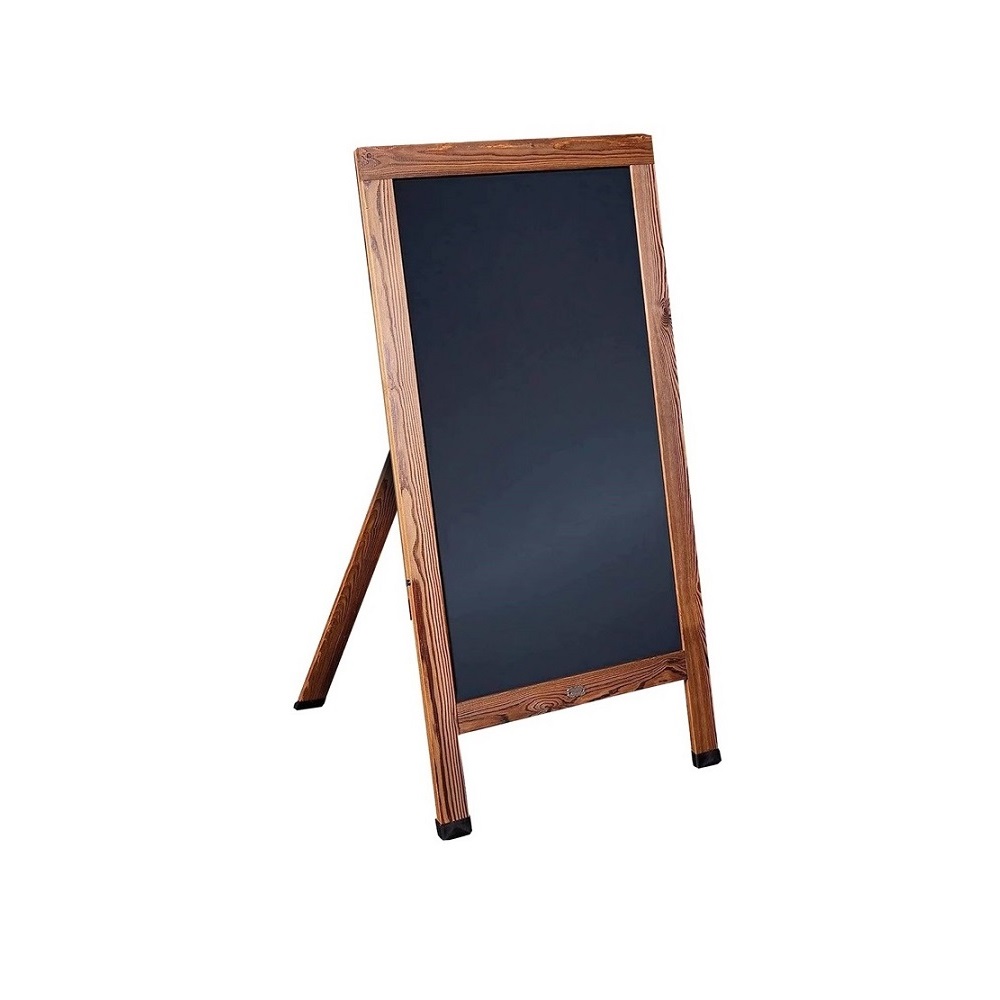 NOV – CHALK BOARD SINGLE-SIDED CURVED COFFEE BROWN 50 x 100 CM