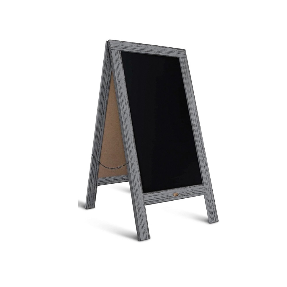 NOV – CHALK BOARD DOUBLE-SIDED CURVED GREY 60 x 122 CM