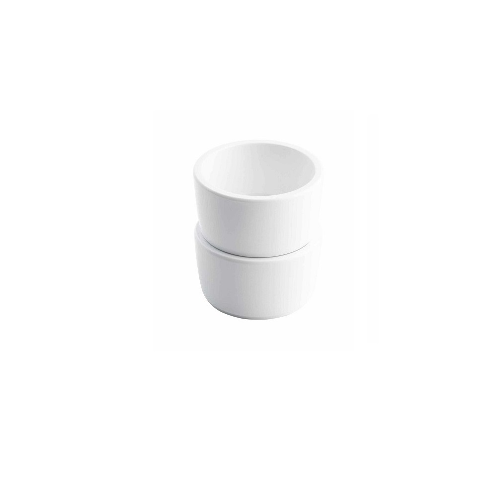 TC – STRAIGHT SIDED WHITE MELAMINE RAMEKIN 60 ML