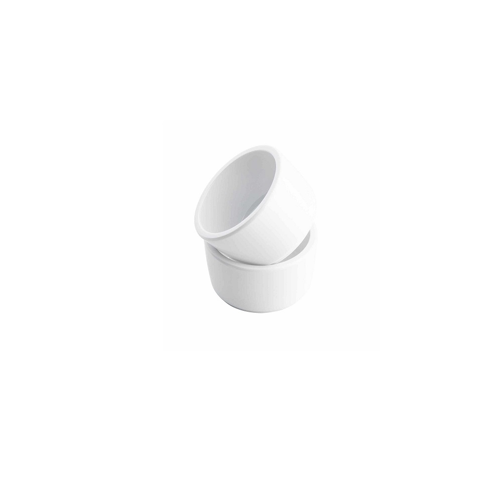 TC – STRAIGHT SIDED WHITE MELAMINE RAMEKIN 60 ML