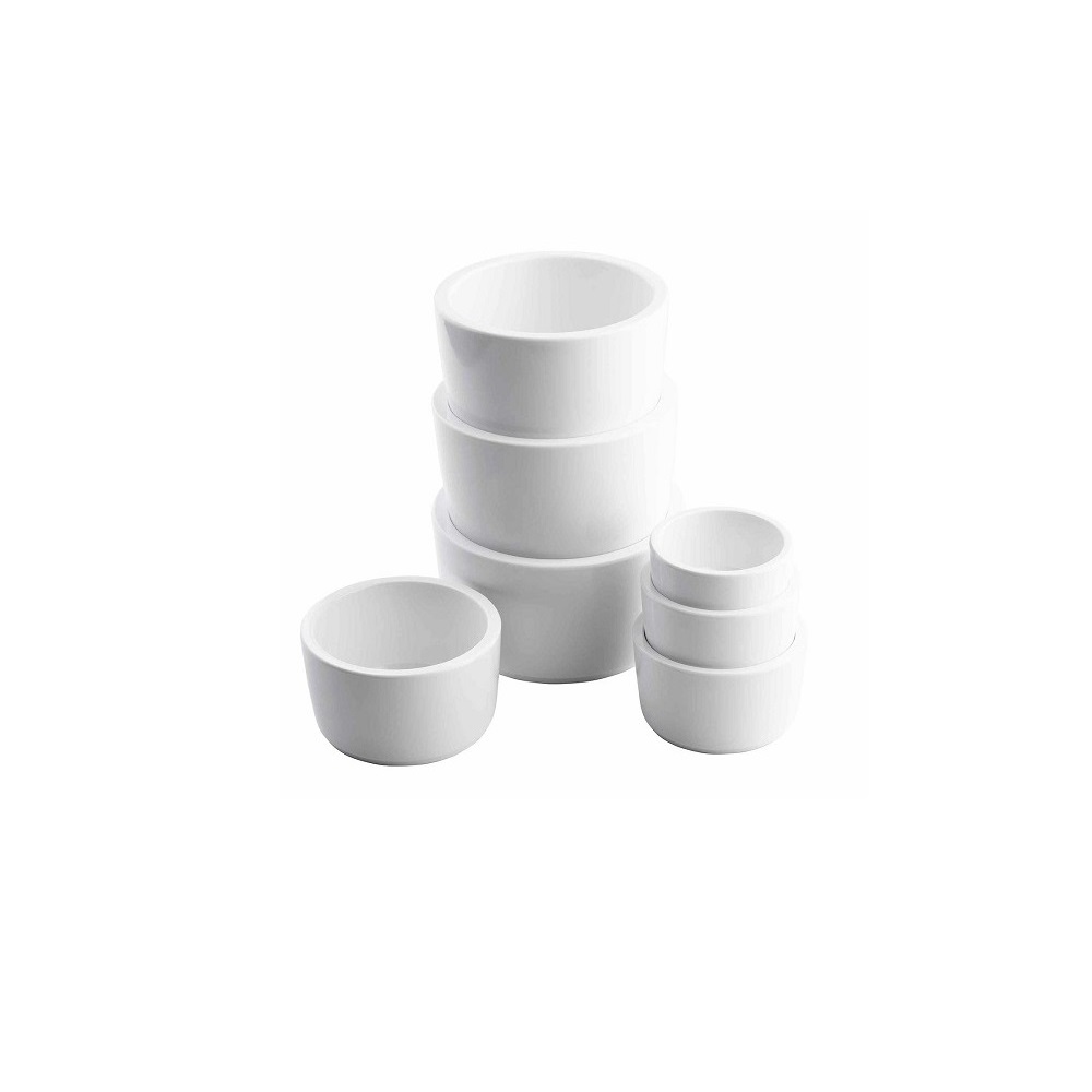 TC – STRAIGHT SIDED WHITE MELAMINE RAMEKIN 60 ML