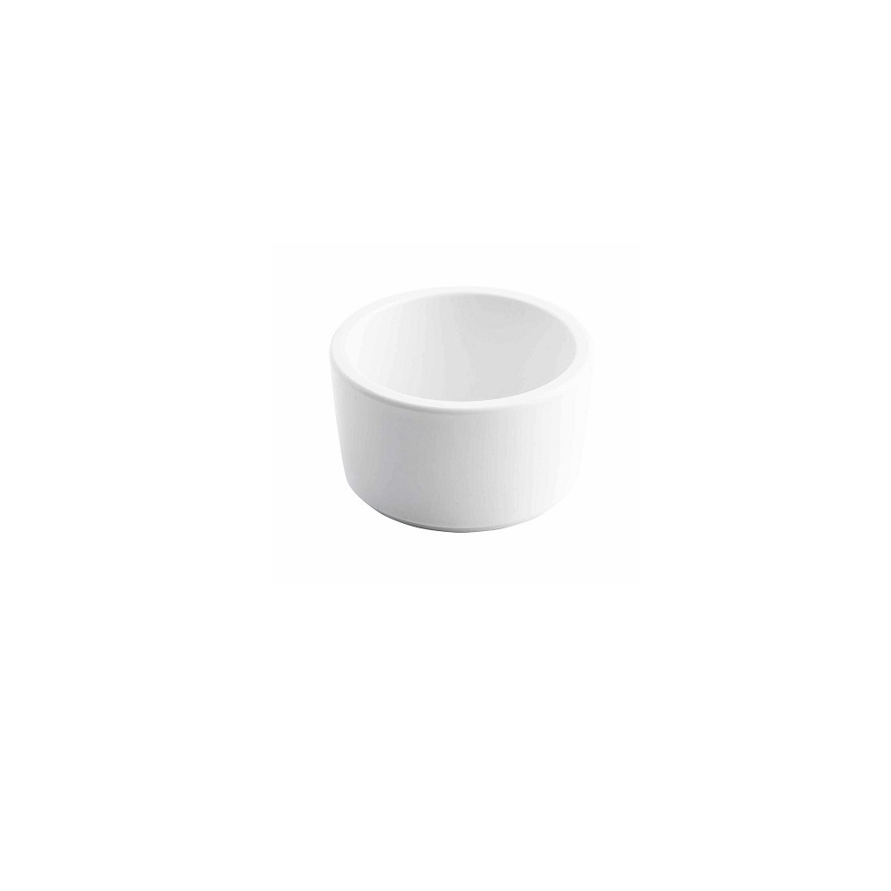 TC – STRAIGHT SIDED WHITE MELAMINE RAMEKIN 90 ML