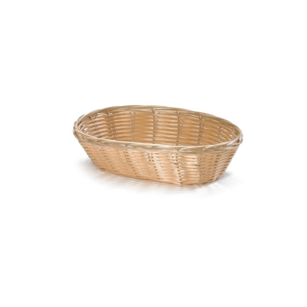 TC – NATURAL SERVING BASKET OVAL 22.5 x 15 x 5 CM