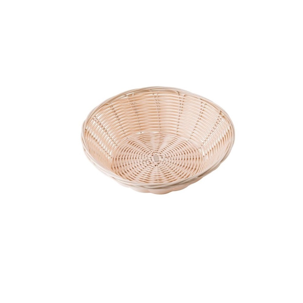 TC – NATURAL SERVING BASKET ROUND 21.5 x 5 CM