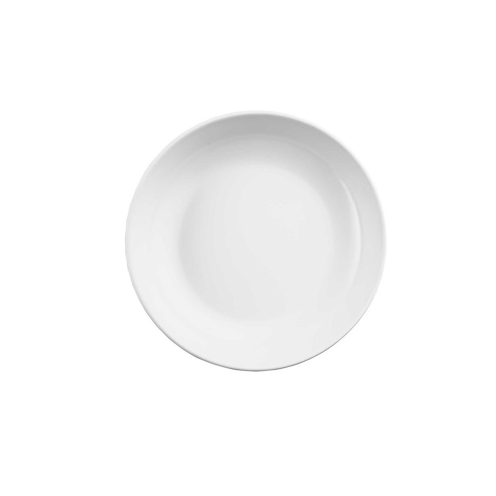 TC – TERRA WHITE MELAMINE SERVING BOWL 23×5 CM