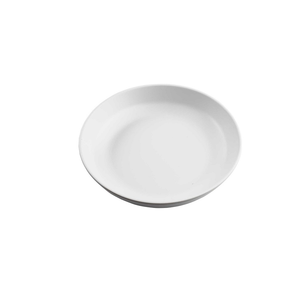 TC – TERRA WHITE MELAMINE SERVING BOWL 23×5 CM