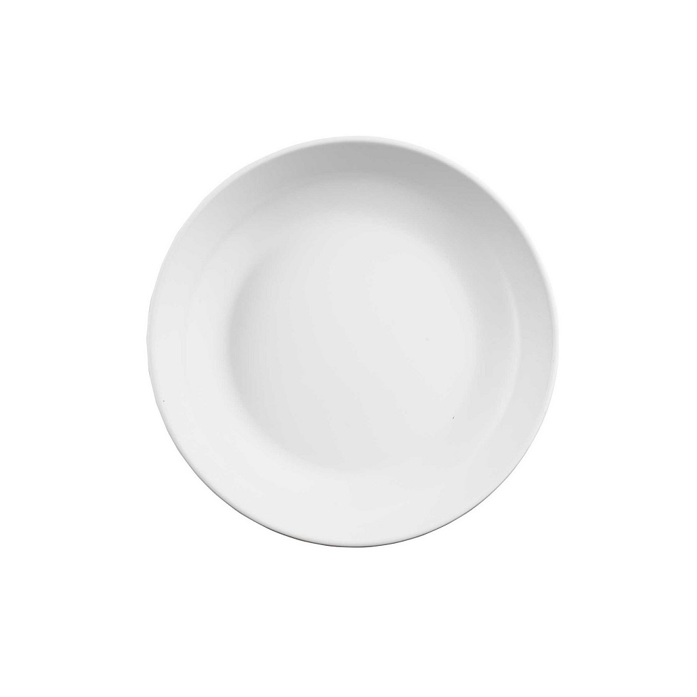 TC – TERRA WHITE MELAMINE SERVING BOWL 28×5.5 CM