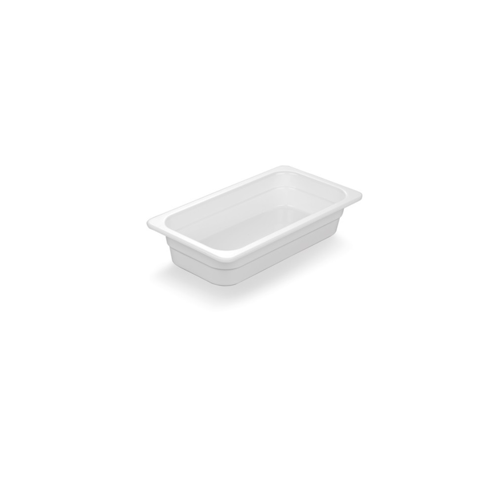 BNOV – WHITE MELAMINE GN 1/3 x 100 MM