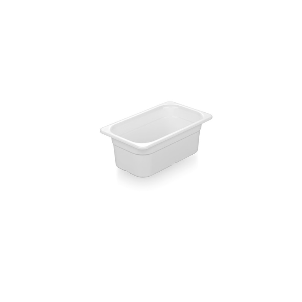 BNOV – WHITE MELAMINE GN 1/4 x 100 MM