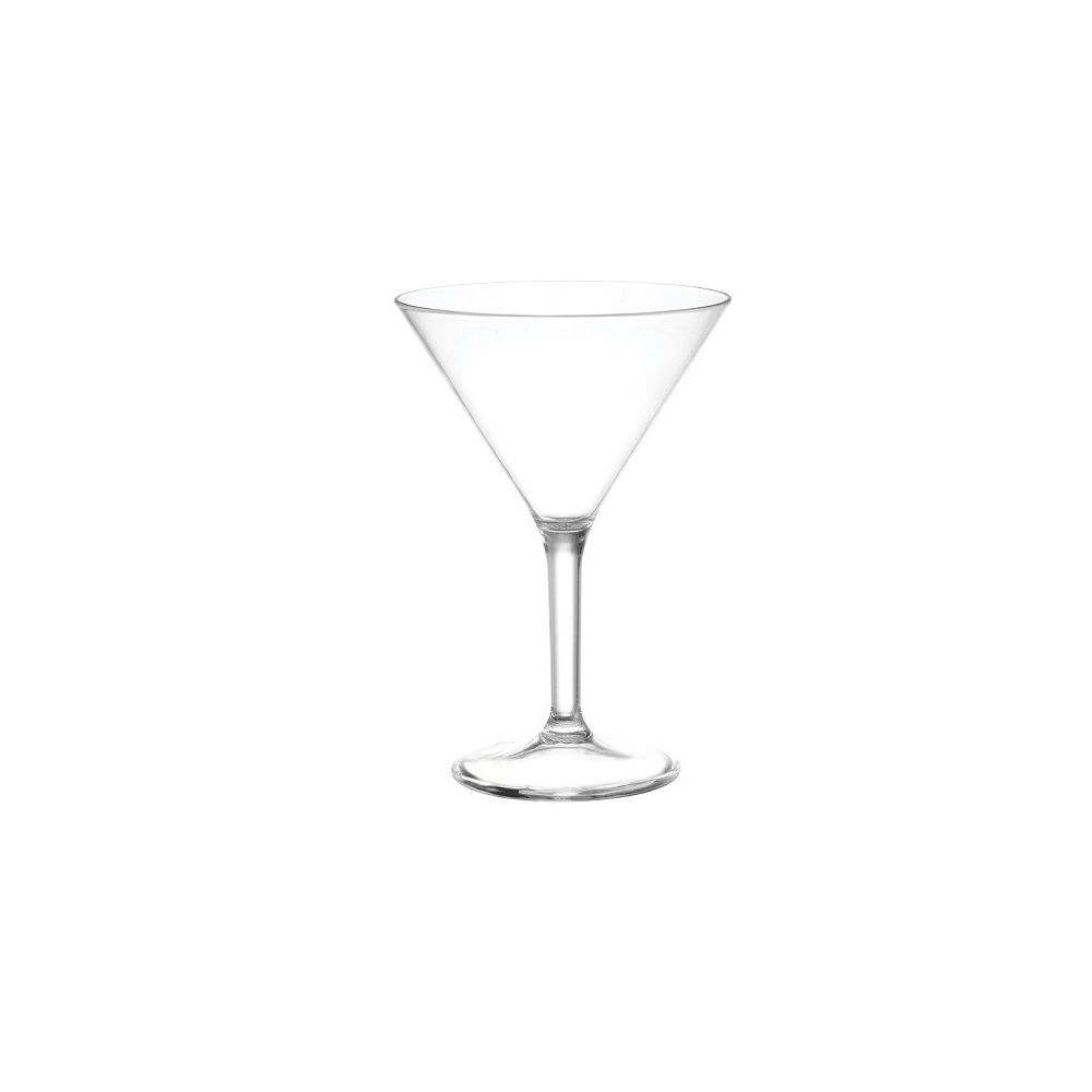 GNOV – AS POLYCARBONATE MARTINI GLASS 300 ML