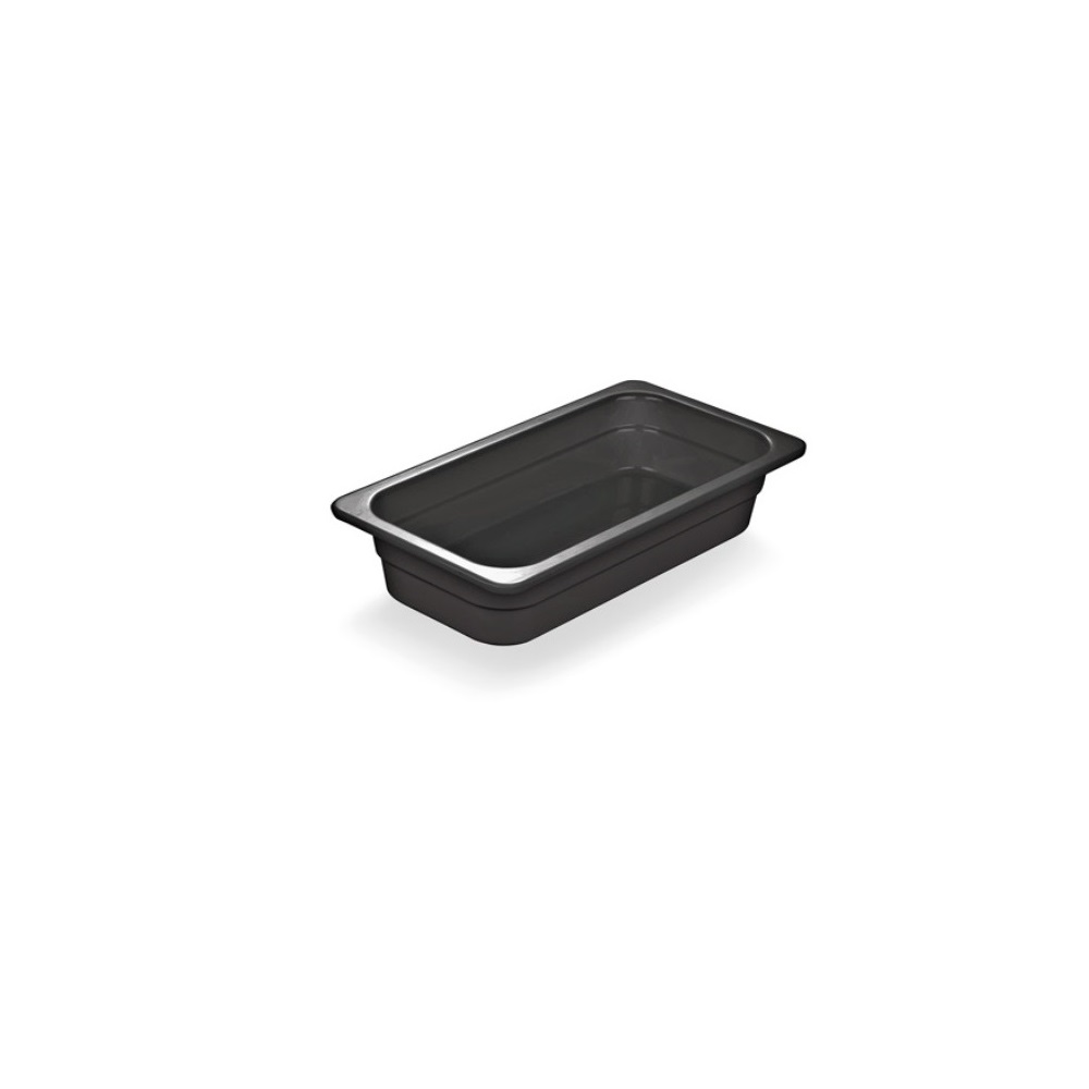 BNOV – BLACK MELAMINE GN 1/3 x 65 MM