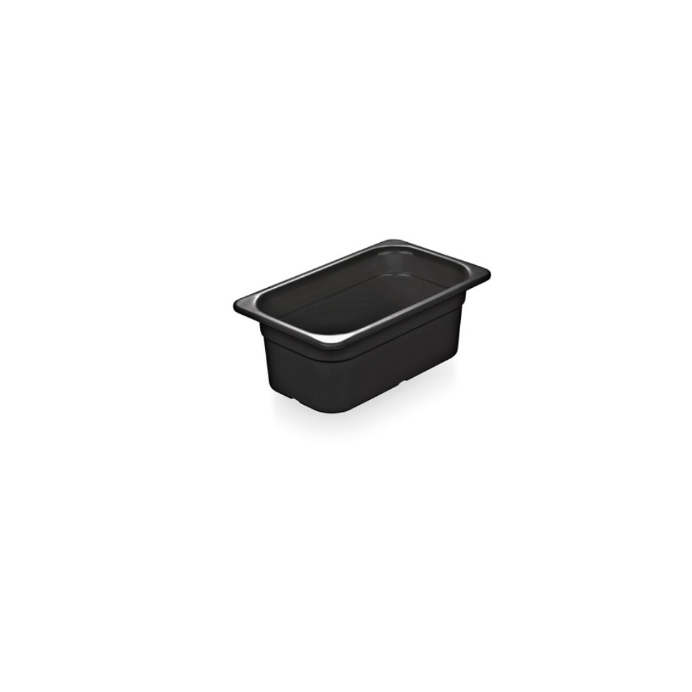 BNOV – BLACK MELAMINE GN 1/4 x 100 MM