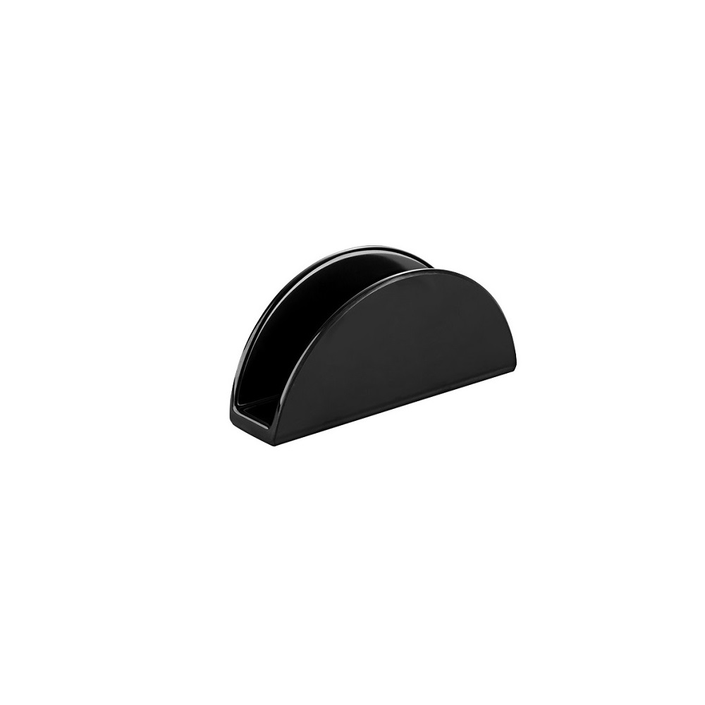 NOV – MELAMINE NAPKIN HOLDER BLACK 14 x 4.5 x 6.5 CM