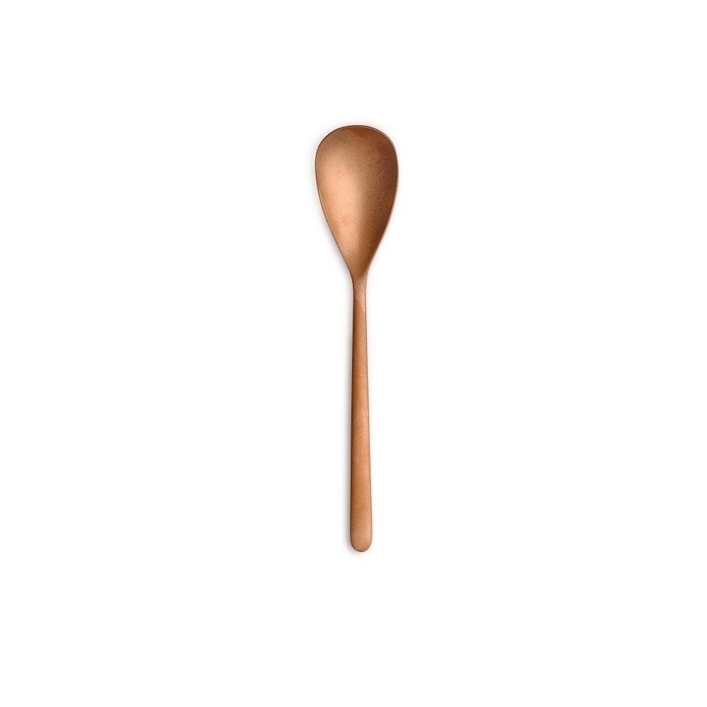 COMAS – 18/0 CANADA PVD VINTAGE COPPER 4MM TABLE SPOON SET OF 12