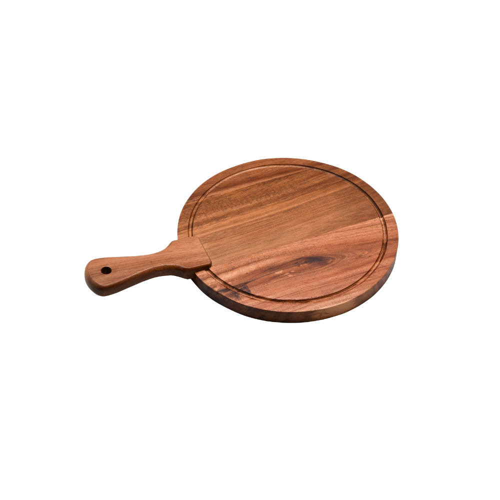 XM – ACACIA WOOD PADDLE ROUND 43 x 30 x 4 CM