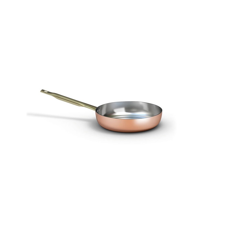 BALLARINI – COPPER FRY PAN WITH LONG HANDLE 28 CM