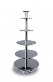 ARTAME – CAKE STAND 5 STEPS ST/ST 18/10