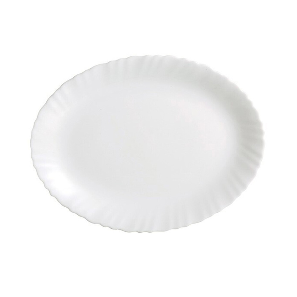 COK – OPALINE OVAL PLATE 36 CM TITAN