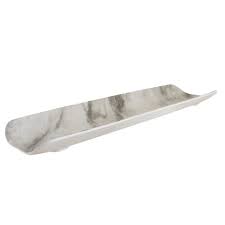 ALAR – MELAMINE TRAY GN 2/4 53x16x4 CM CARRARA MARBLE