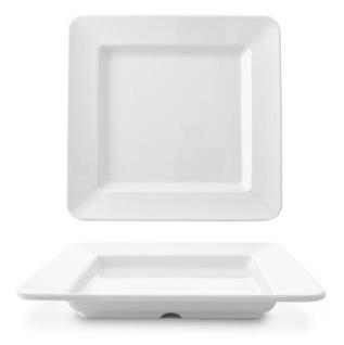 ALAR – MELAMINE SQUARE PLATE WHITE 30.5 CM