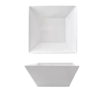 ALAR – MELAMINE SQUARE SALAD BOWL WHITE 24 CM