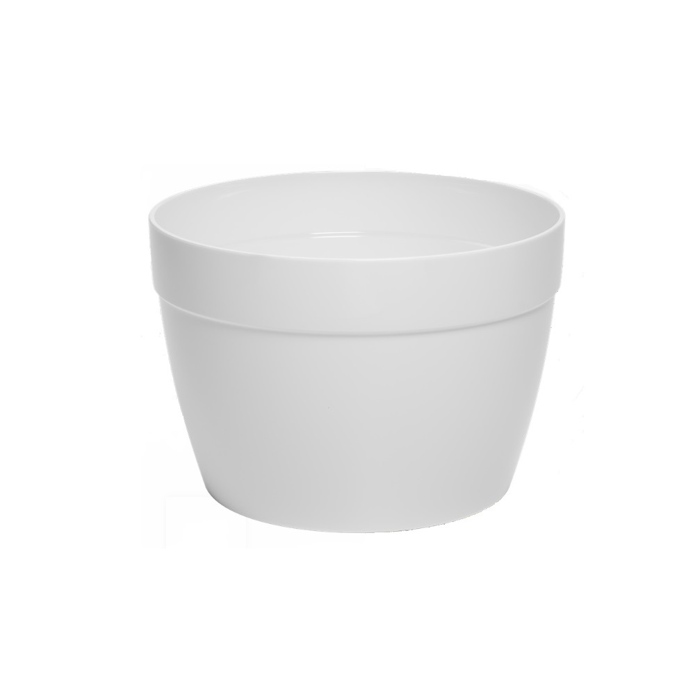 MP DRINK – ROUND ICE BUCKET WHITE POLYCARBONATE 29 X 20 CM