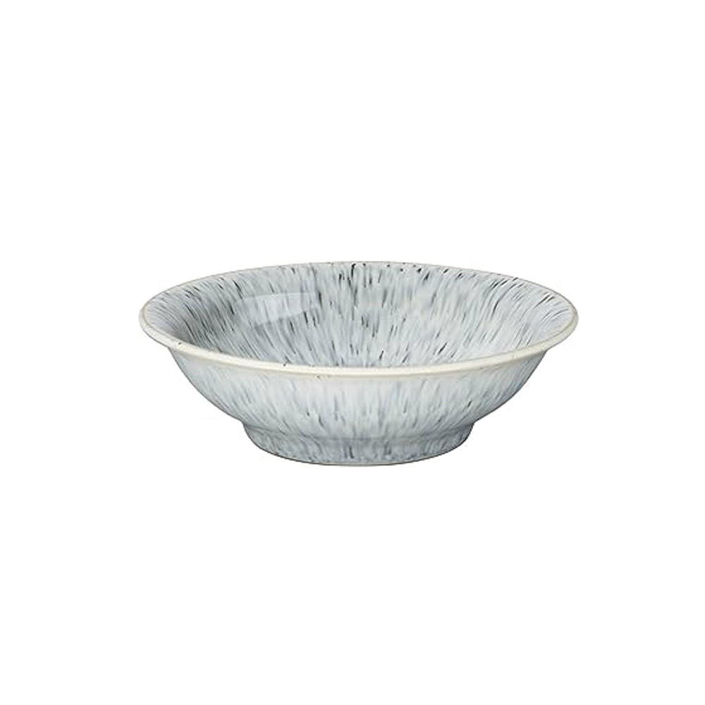 DENBY – HALO SPECKLE MEDIUM SHALLOW BOWL