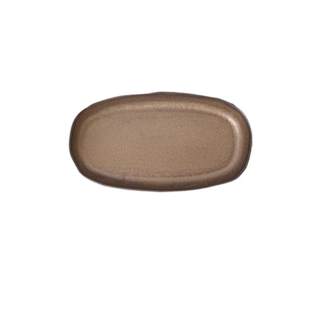 IREA – GORDION BRONZE ORGANIC TRAY 24 CM