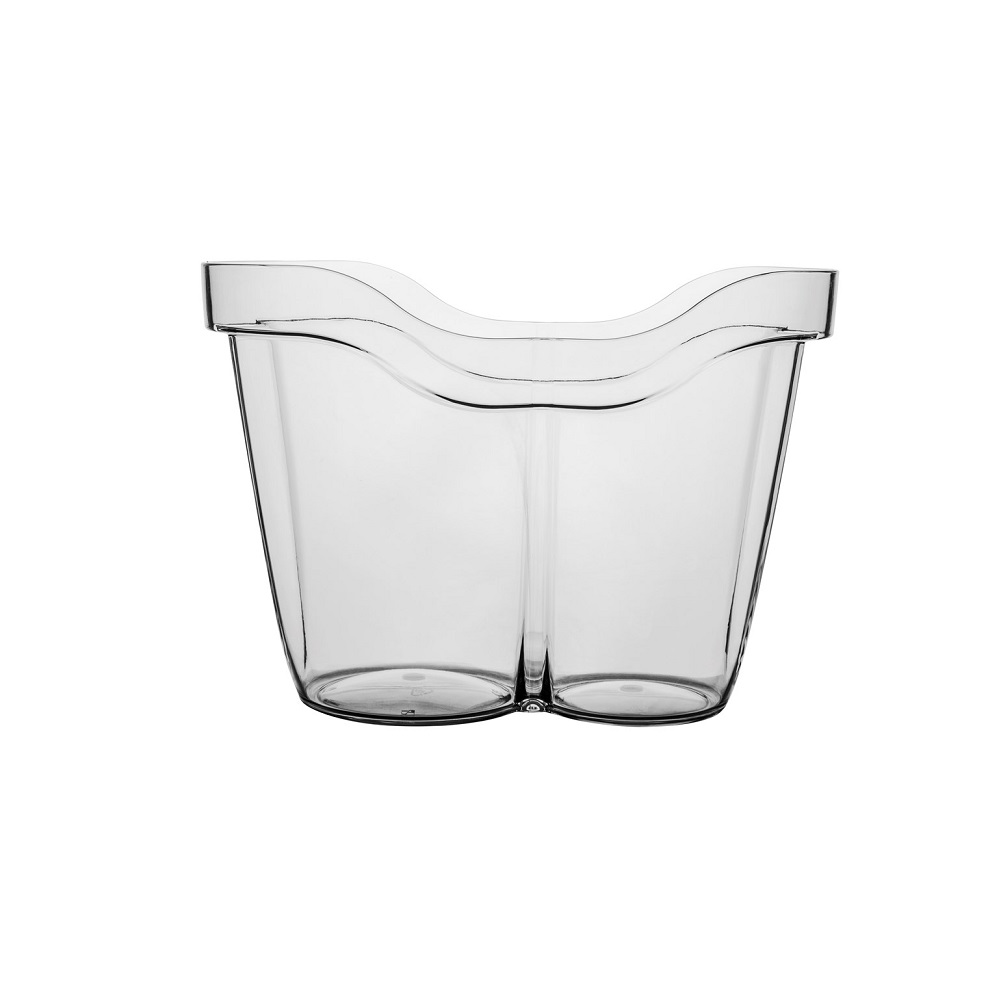 MP DRINK – DOUBLE ICE BUCKET CLEAR POLYCARBONATE 32.5 x 22 CM