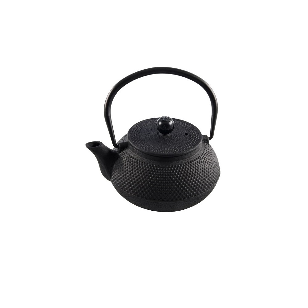 HIT – CAST IRON TEAPOT BLACK 0.65 L