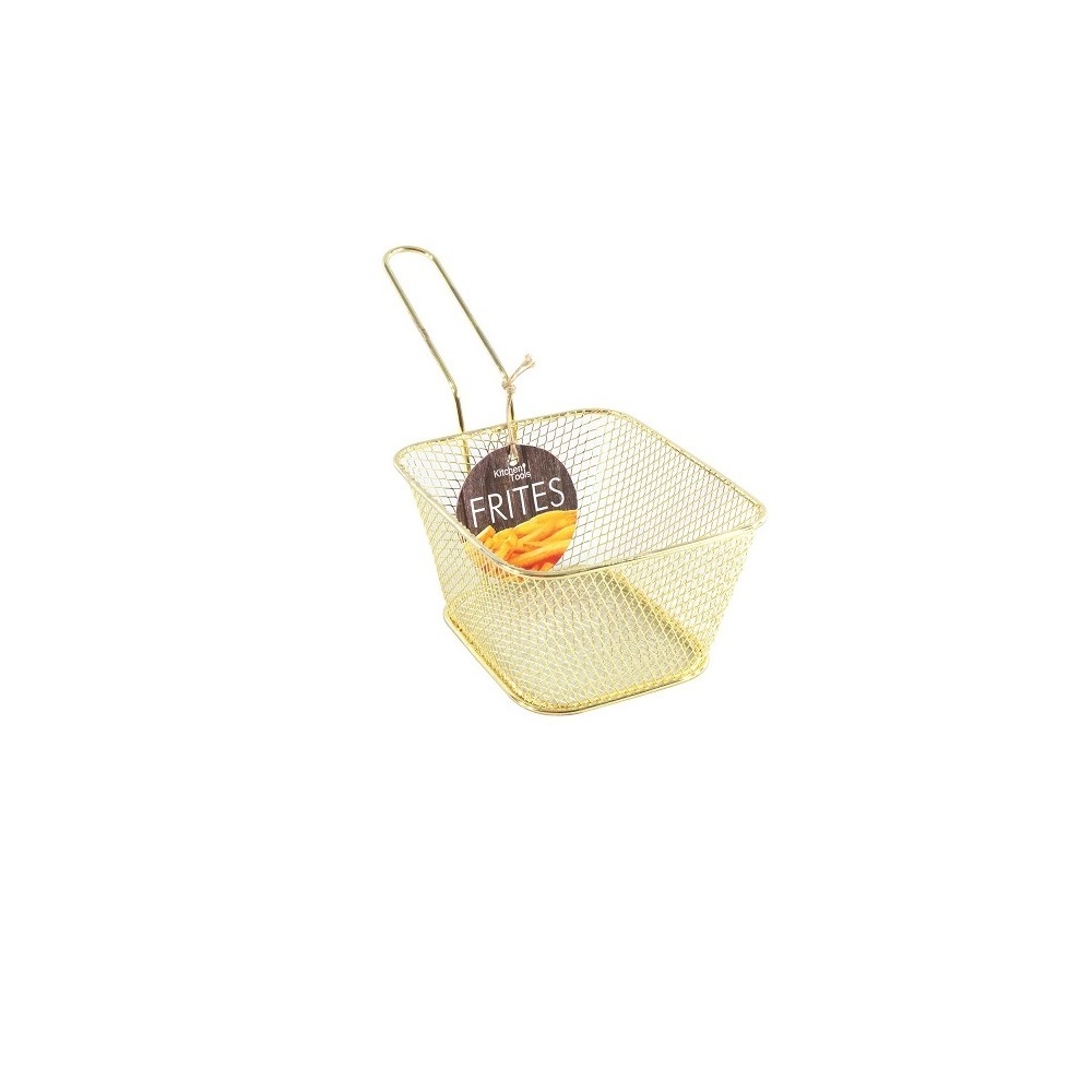 HIT – ECO FRENCH FRIES BASKET GOLD 14 x 11 x 7 CM