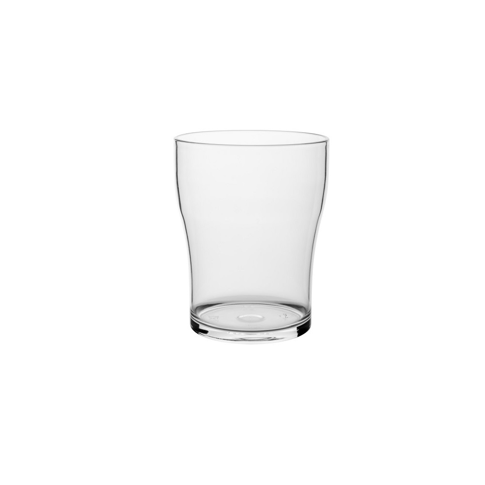 MP DRINK – HALF-PINT BEER 375 ML CLEAR POLYCARBONATE GLASS