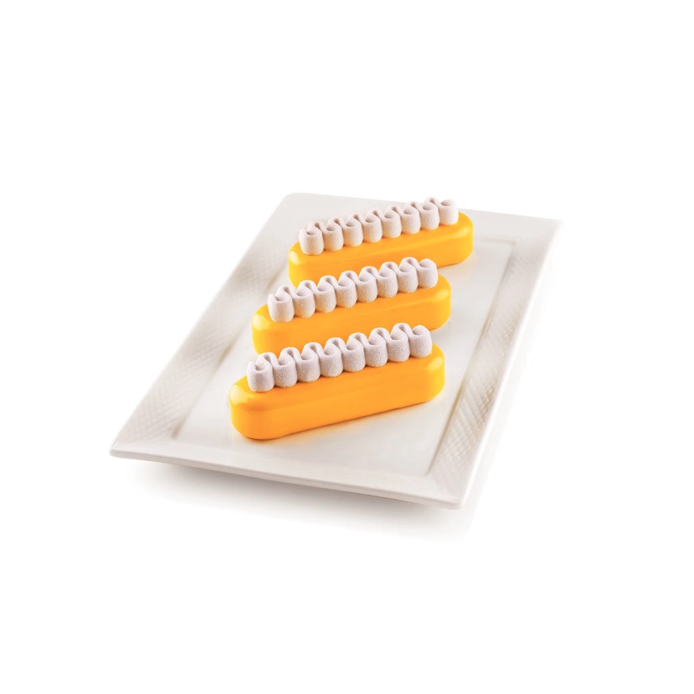 SILIKOMART – KIT POP ECLAIR – SET 2 STAMPI IN SILICONE 130X38 H 40 MM