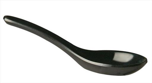 APS – HONG KONG PARTY SPOON MELAMINE BLACK 13×4.5 CM