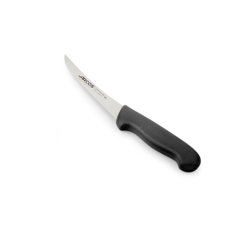 ARCOS – BONING KNIFE CURVED 14 CM BLACK