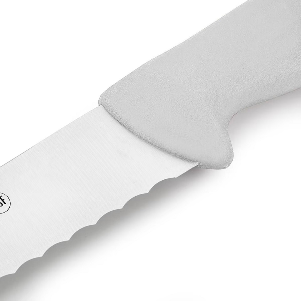 ARCOS – BREAD KNIFE 20 CM WHITE