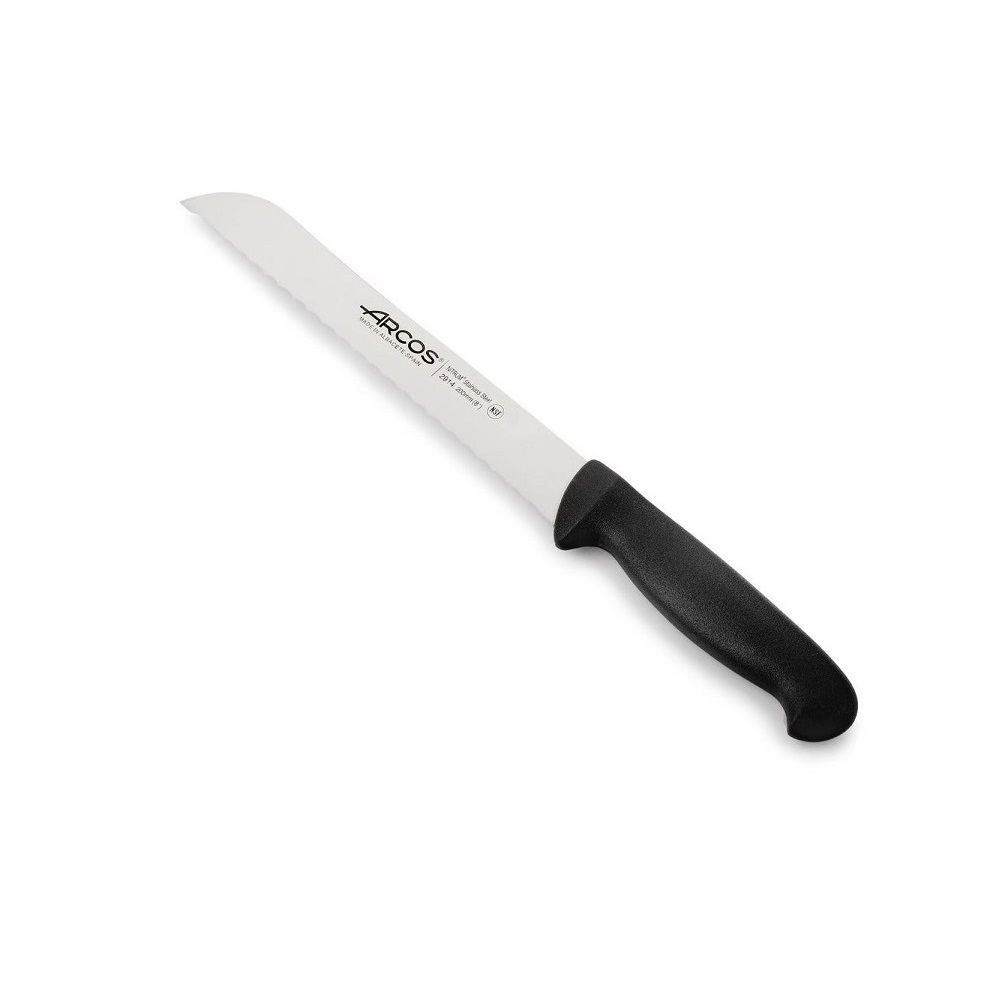 ARCOS – BREAD KNIFE BLACK 20 CM