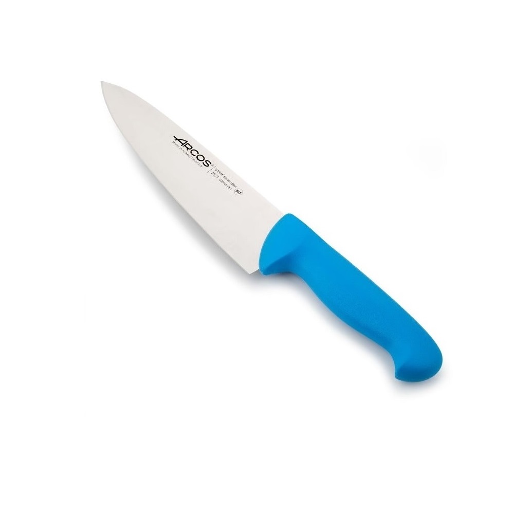 ARCOS – CHEFS KNIFE 20 CM BLUE