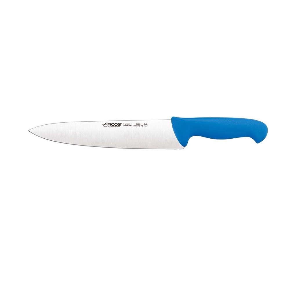 ARCOS – CHEFS KNIFE 25 CM BLUE