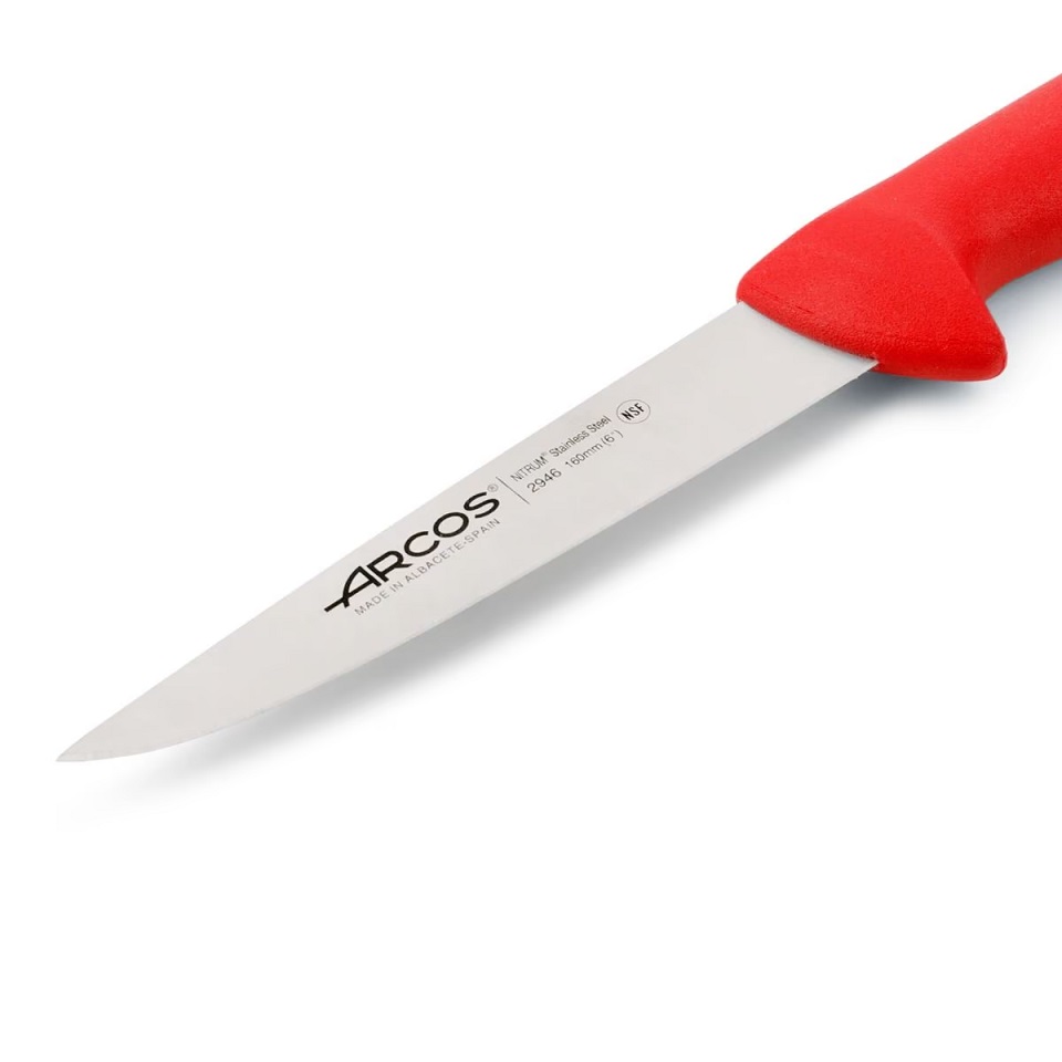 ARCOS – BUTCHER KNIFE RED 16 CM