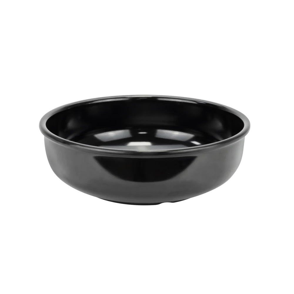 HORECANO – ROUND MELAMINE BOWL BLACK 32 CM / 5.6 LT