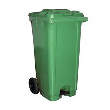 PEDAL BIN RECYCLED 120 L