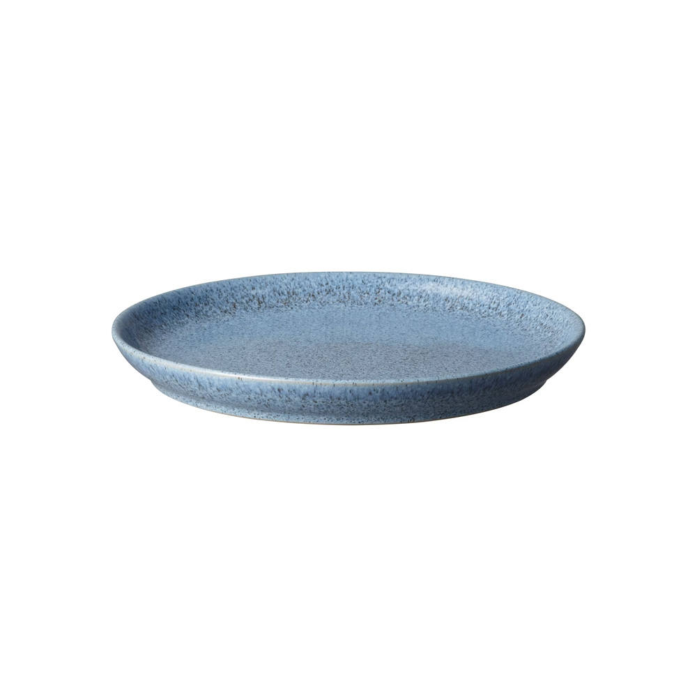 DENBY – STUDIO BLUE FLINT COUPE DINNER PLATE 26 CM